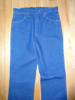 NWT Wrangler Cowboy Men's Original Fit Blue Jeans  30x36 -100% Cotton Blue Denim — photo 5