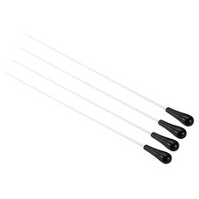38cm/15" Music Conductor Baton,4Pcs Orchestra Baton Resin Handle Black