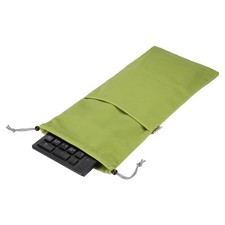 16.9" x 7.1" Keyboard Sleeve Cover 108 Keys Keyboards Portable Case, Green