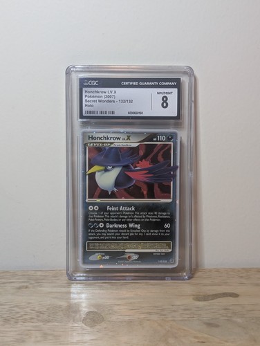 Honchkrow LV.X graded CGC 8 for sale on eBay