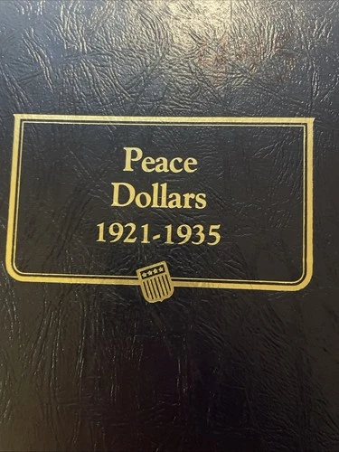 Peace Dollar  Set in Whitman Album (p20)