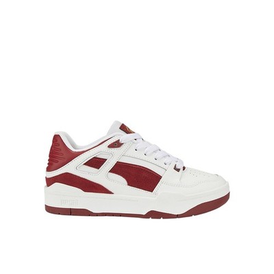 PUMA Slipstream Suede Fs Lace Up  Youth Boys Red, White Sneakers Casual Shoes 38