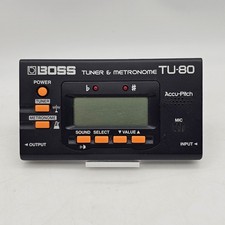Boss Digital Tuner And Metronome Model TU-80  Guitar Guizmo Tool