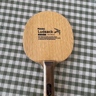 Nittaku Ludeack OFF Table Tennis Racket Offensive, Discontinued Used