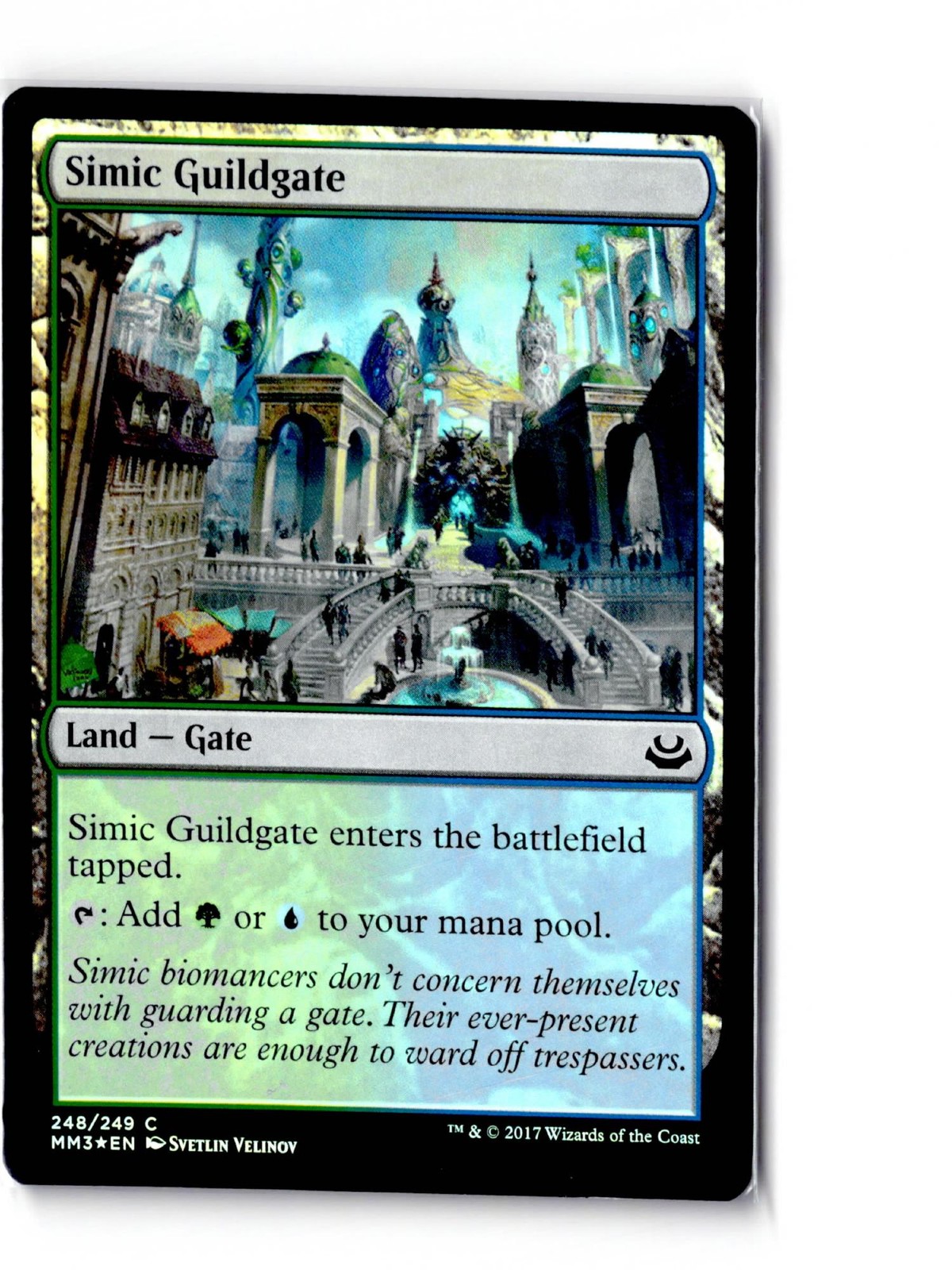 Simic Guildgate 248 Common Modern Masters 2017 Magic: The Gathering Foil LP