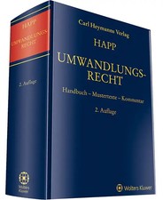 Umwandlungsrecht | Handbuch - Mustertexte - K...