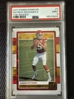 2017 Panini Donruss the Rookies Patrick Mahomes II #7 PSA 9
