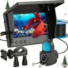 Unterwasserkamera Set: 1080p HD, 4,3 Zoll Monitor, 6 IR-Lichter & IP68 Kabel