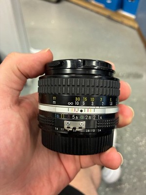 Nikon Nikkor AI 50mm F1.4 Manual Focus Lens