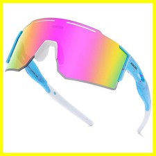 Sports Polarized Sunglasses for Men and Women, Youth Kids Baseball Softball S...