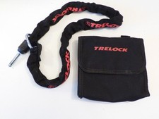 Einsteckkette Trelock ZR355 Zusatzkette - 100cm 6mm  45mm  Schwarz incl. Tasche