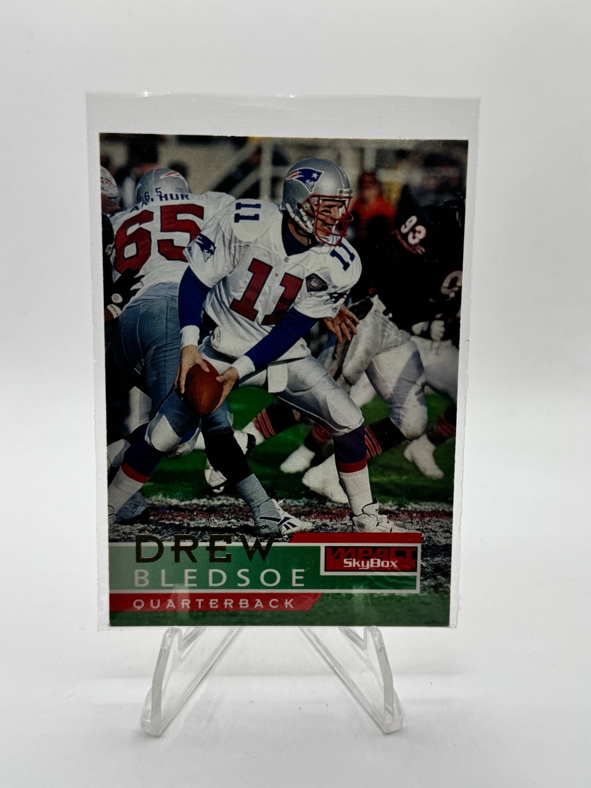 1995 Skybox Impact - Drew Bledsoe #92
