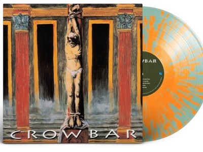 CROWBAR VINYL : Coke Bottle Clear with Neon Orange Heavy Splatter Sludge Doom LP