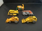 MATCHBOX LESNEY LOT OF FIVE MODELS INC WEATHERILL EXCAVATOR--Y613