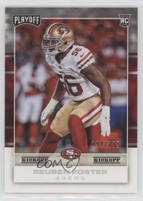 2017 Panini Playoff Rookies Kickoff 194/299 Reuben Foster #257 Rookie RC i2b