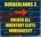 Borderlands 3 Unlock All Character Backpack Equip Slots XBOX ONE X/S PS4 PS5 PC