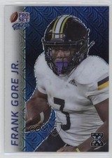 2024 Leaf Pro Set Metal Retro Blue Mojo 6/7 Frank Gore Jr #RB-40 h3a