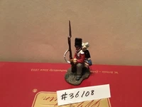 W. Britain, Napoleonic Wars, British 44th Foot, Kneeling At The Ready, #36108