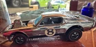 1969 HOT WHEELS REDLINE MUSTANG BOSS HOSS CHROME CLUB CAR VERY NICE