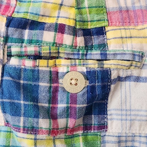 Ralph Lauren Girls' Plaid Madras Mini Skirt - Size 4T Preppy Classic Casual - Picture 4 of 8