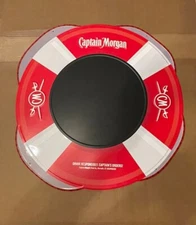 Captain Morgan Spiced Rum Life Saver / Boat Themed - Tin Bar Sign *MINT*