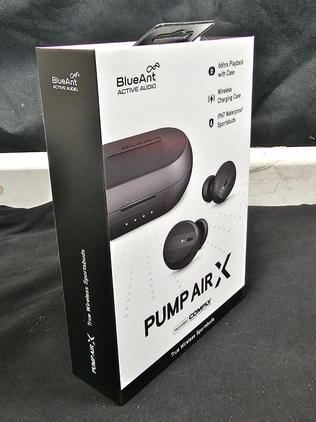 BlueAnt Pump Air True Wireless Headphones Black for sale online eBay
