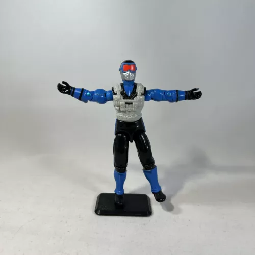Vintage 1991 GI Joe "Snake Eyes" Series 10 v4 3.75" Action Figure Thumb