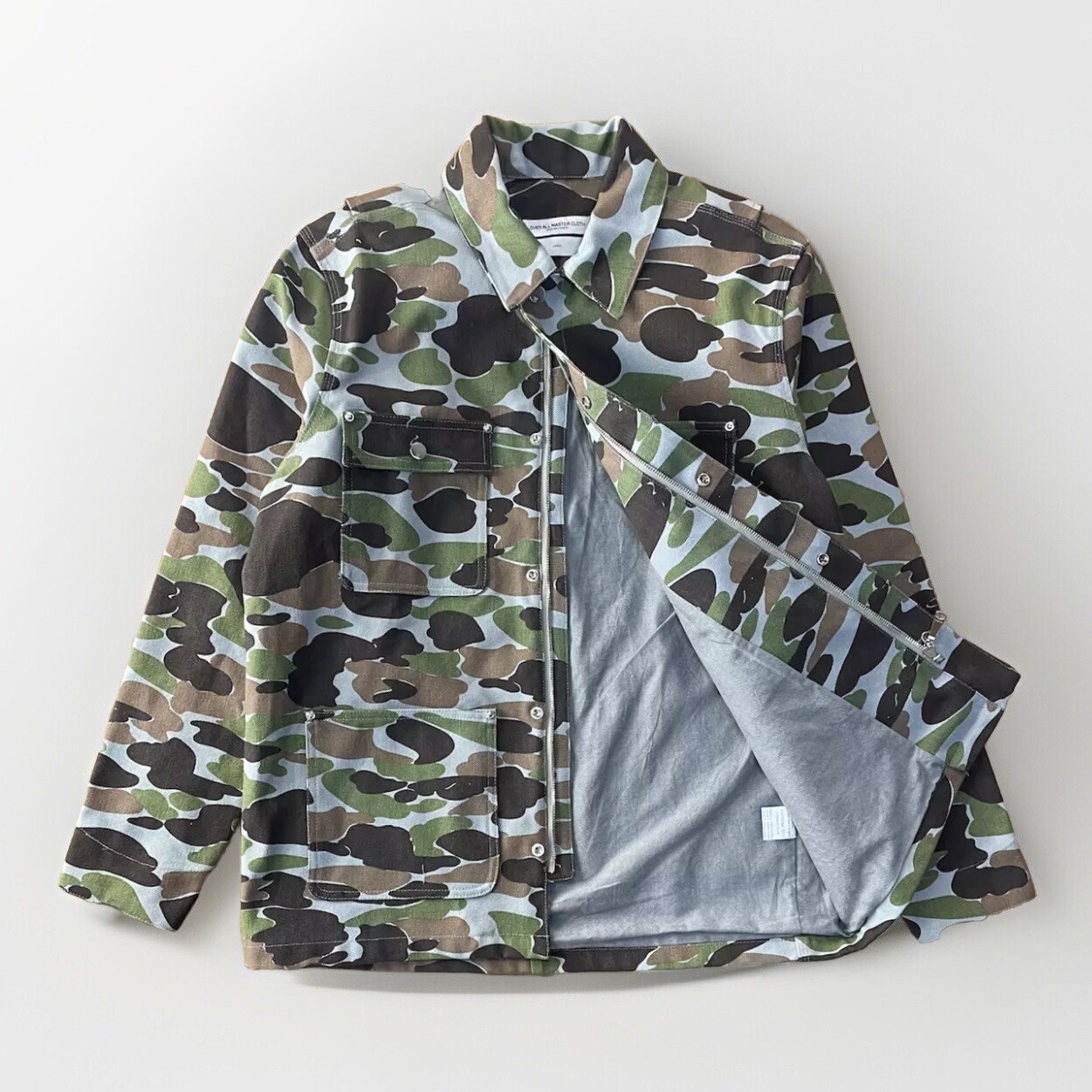 ALTRA Cappotto Carhartt WIP X OAMC Chester foderato tela pesante H mimetico isola rigido L