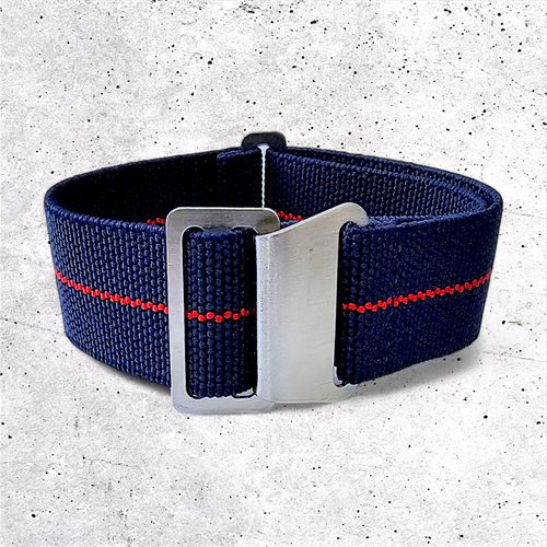 Marine Nationale Watch Strap Band Parachute Elastic Nylon NATO MOD 18 20 22 mm - Picture 3 of 246