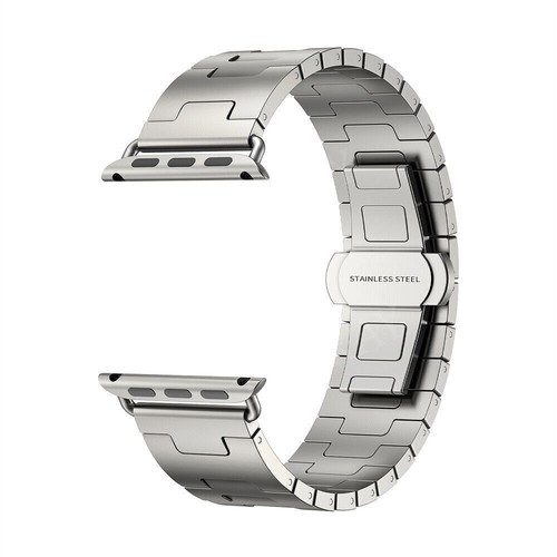 Für Apple Watch Ultra Series 10 9 8 7 6 5 4 40/42/45/49mm Titan Metall Armband - Picture 18 of 26