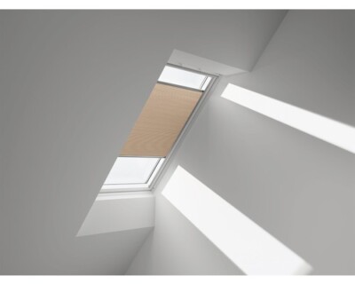 VELUX Wabenplissee uni goldbeige manuell FHC U08 1049S