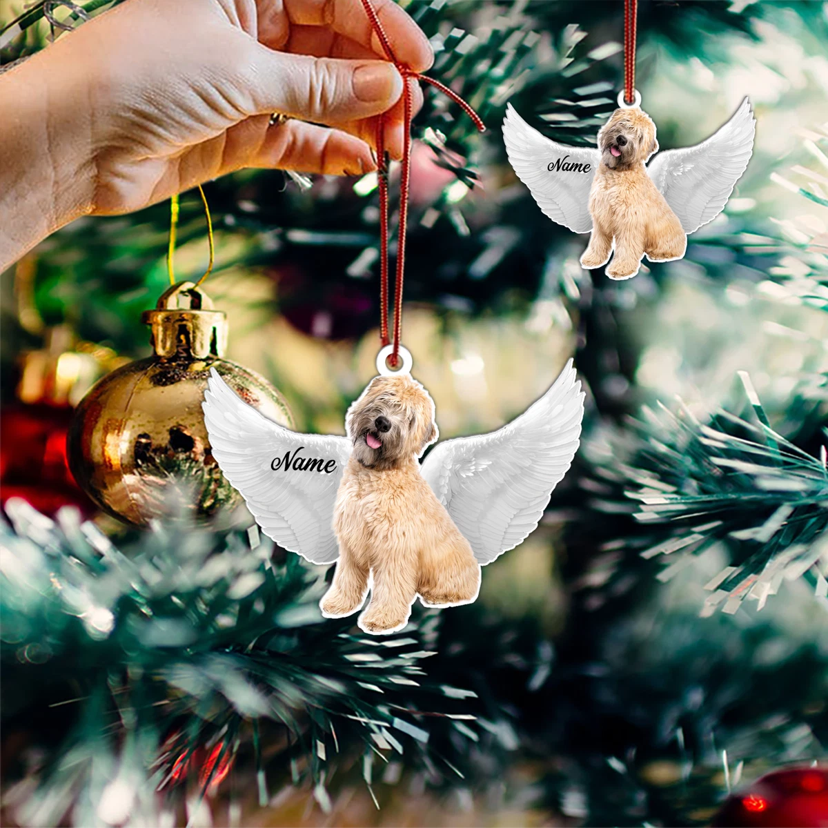 Wheaten terrier ornaments cheap