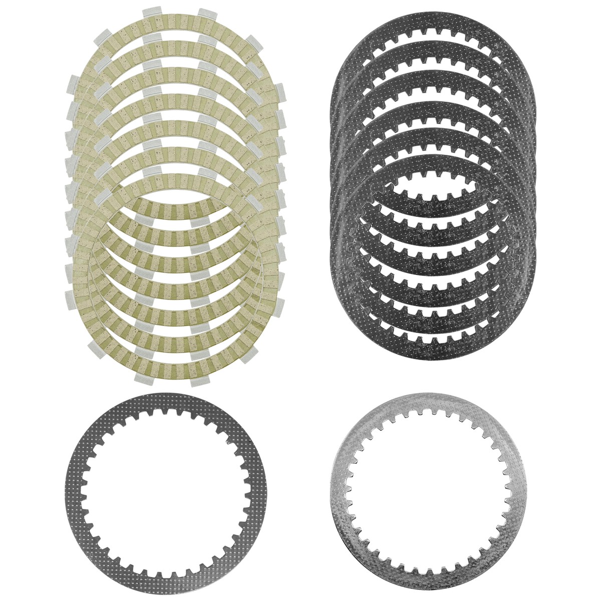 Clutch Friction and Steel Plates Kit for Kawasaki Vulcan 1500