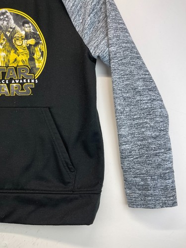 Star Wars Pullover Hoodie - The Force Awakens - Boys Size Medium - Black (1376) - Picture 4 of 12
