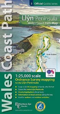 Llyn Peninsula Coast Path Map (WCP) - - Image 2