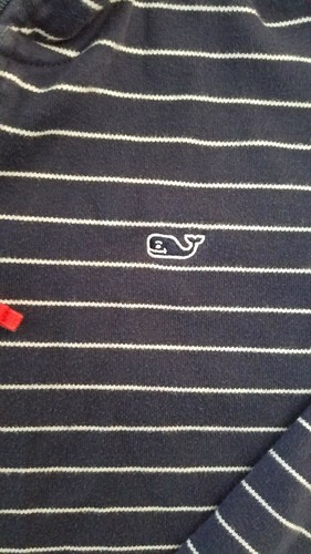 Boy’s/Kid’s Vineyard Vines 1/4 Zip Pullover Sweatshirt Size Large 16/18 NAUTICAL - Picture 4 of 8