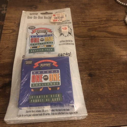 Playoff Presents One-On-One Hockey Challenge Booster Pack Starter Deck Die Neu