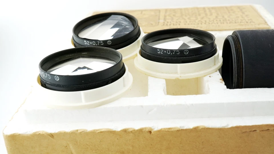 Creative prismatic photo filters SET M52 for lens Helios 44m, 44m-4, 77m etc - Image 2 of 4