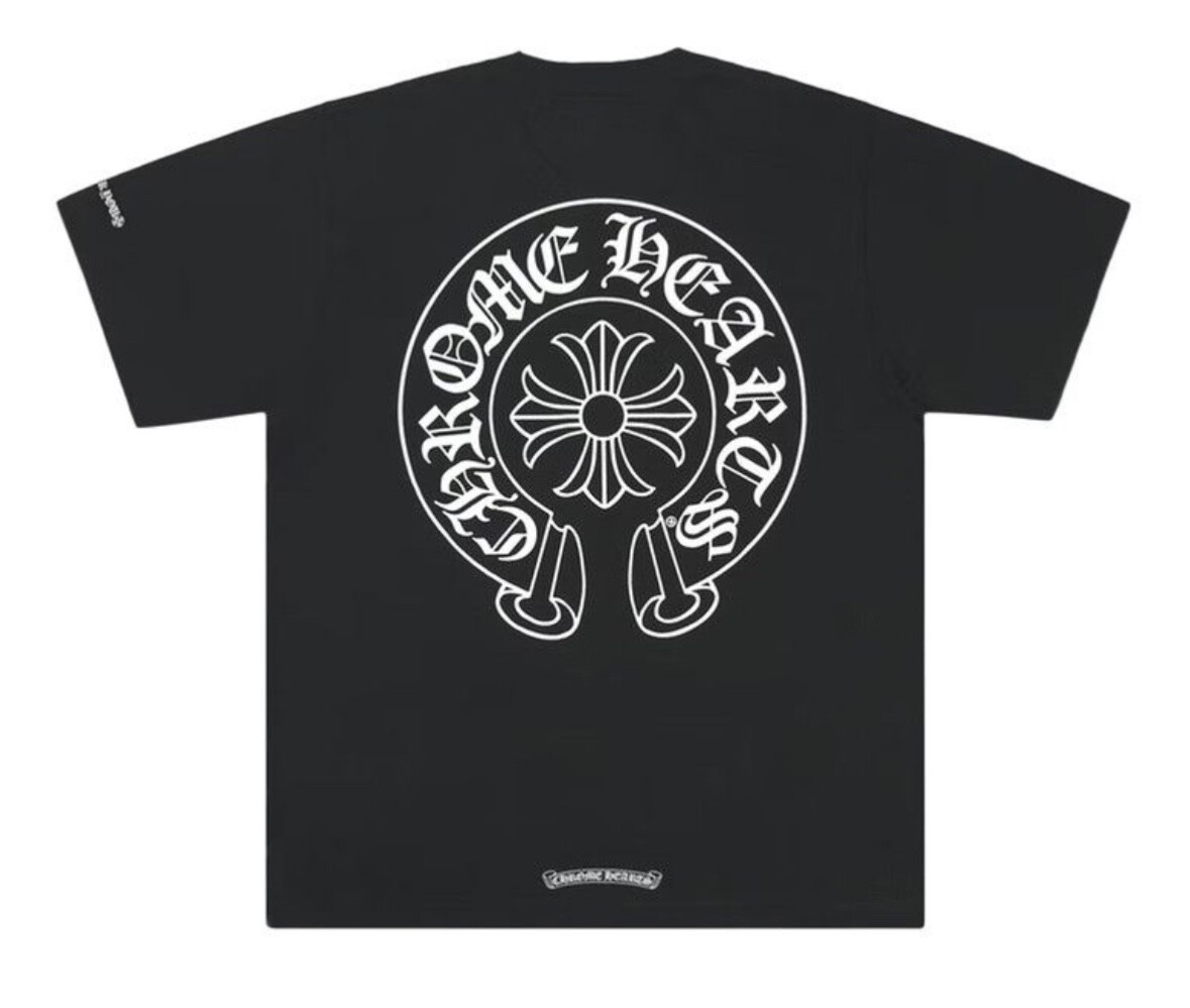 Chrome Hearts Horseshoe Logo Pocket T-Shirt Black | eBay