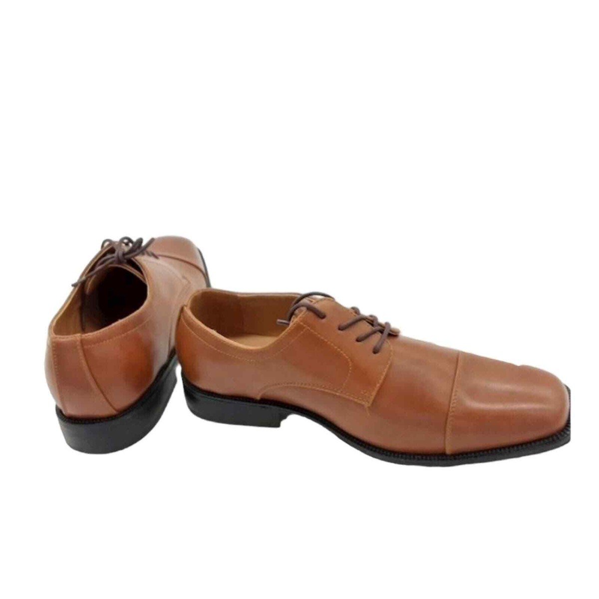 ALFANI NIB MENS SIZE 11 LEATHER PLAIN TOE LACED LEATHER  display picture 2