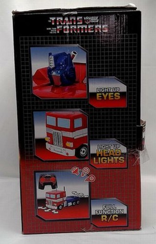Luces de radiocontrol convertidoras de sonidos de 12 pulgadas Jada Toys Transformers G1 Optimus Prime - Imagen 4 de 4