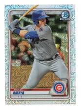 2020 Bowman Chrome Mega Box Prospects Mojo Refractor #BCP136 MIGUEL AMAYA