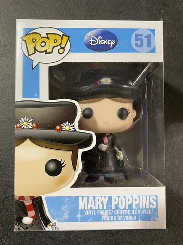 Funko POP! Disney: Mary Poppins #51 * Paint Imperfections * Damaged Box * Sealed