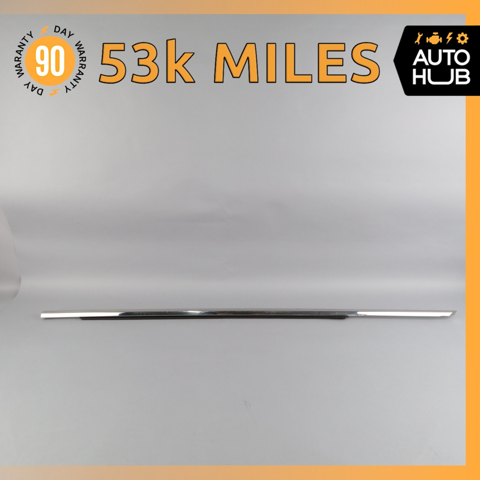 Bentley Continental Flying Spur Front Left Door Lower Window Molding Trim OEM