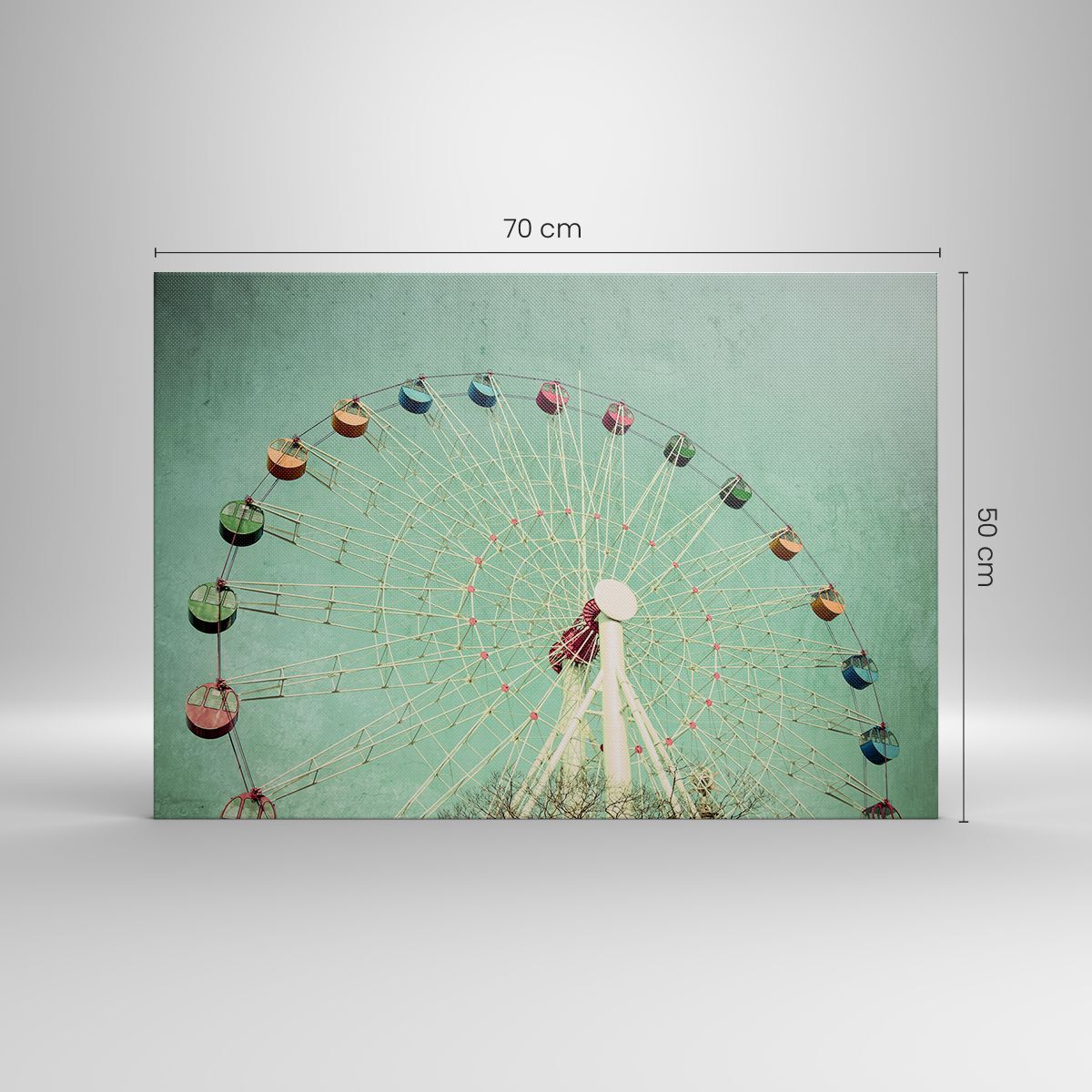 Impression sur Toile 70x50cm Tableaux Image Photo Spa fleur bougie