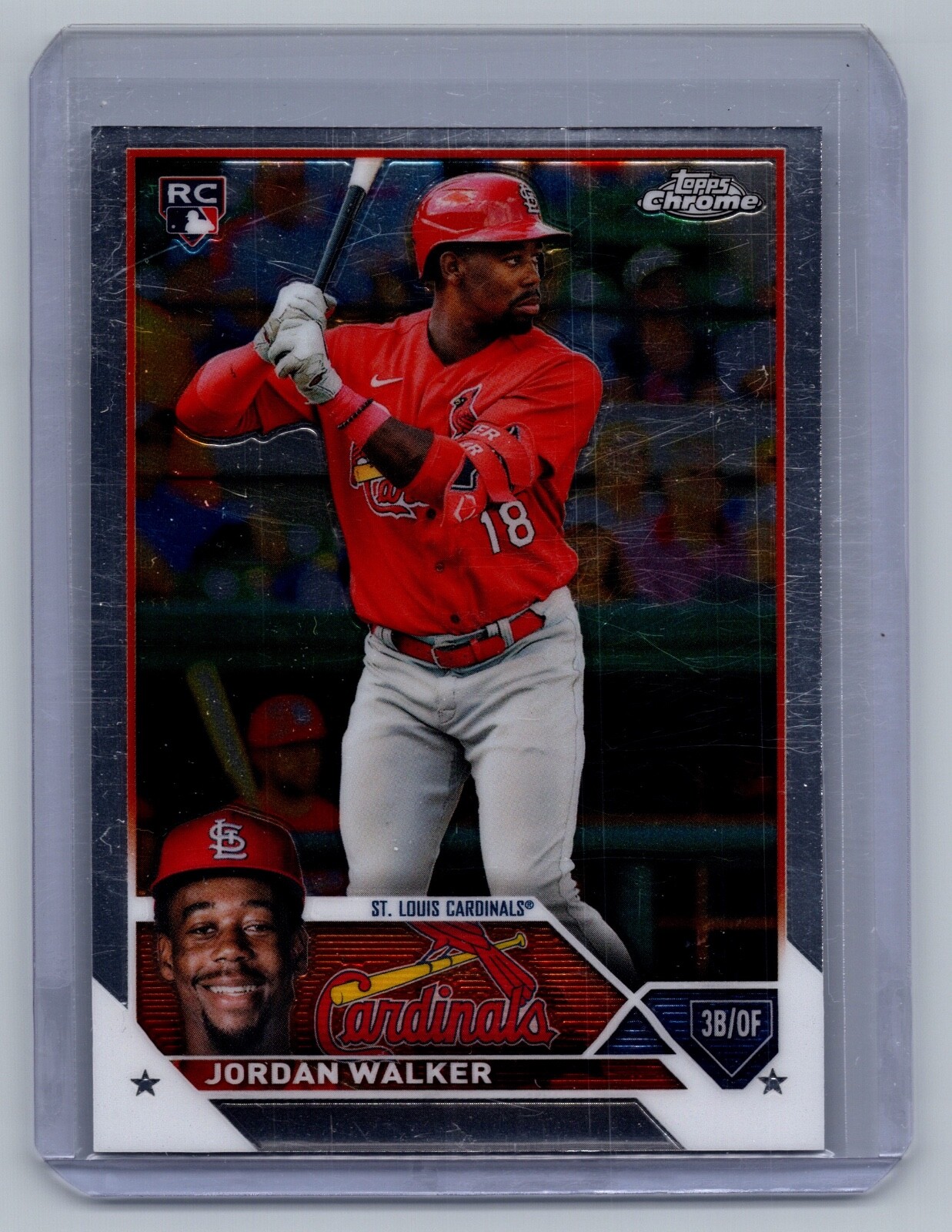 2023 Topps Chrome - Jordan Walker #209 (RC)