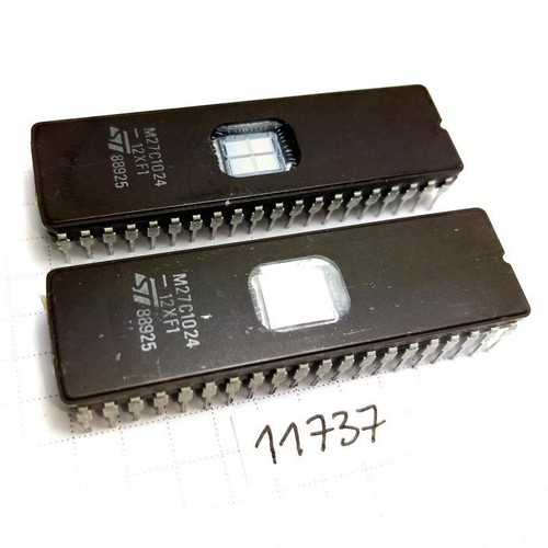 Memoria IC EPROM 27C1024 1M 120ns CDIP40UV CMOS/TTL STM M27C1048 - Imagen 2 de 3