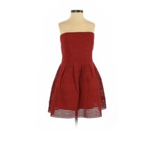 Forever 21 Women Red Cocktail Dress L