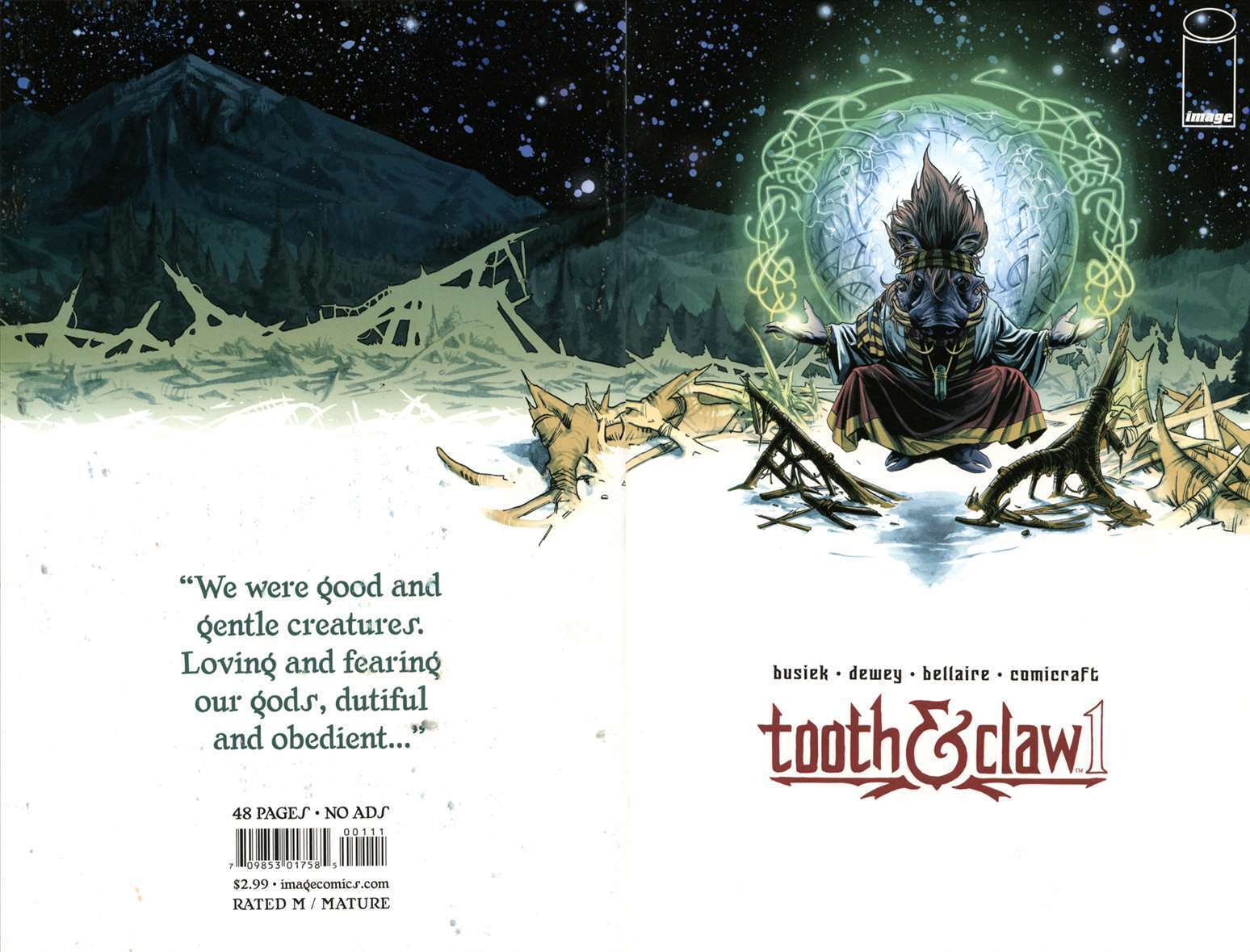 Tooth And Claw (2nd Series) #1 VF/NM; Image | Kurt Busiek - we combine shipping
