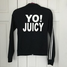 VINTAGE Yo Juicy Couture fleece JACKET sweater sweatshirt TRACKSUIT sport M MD